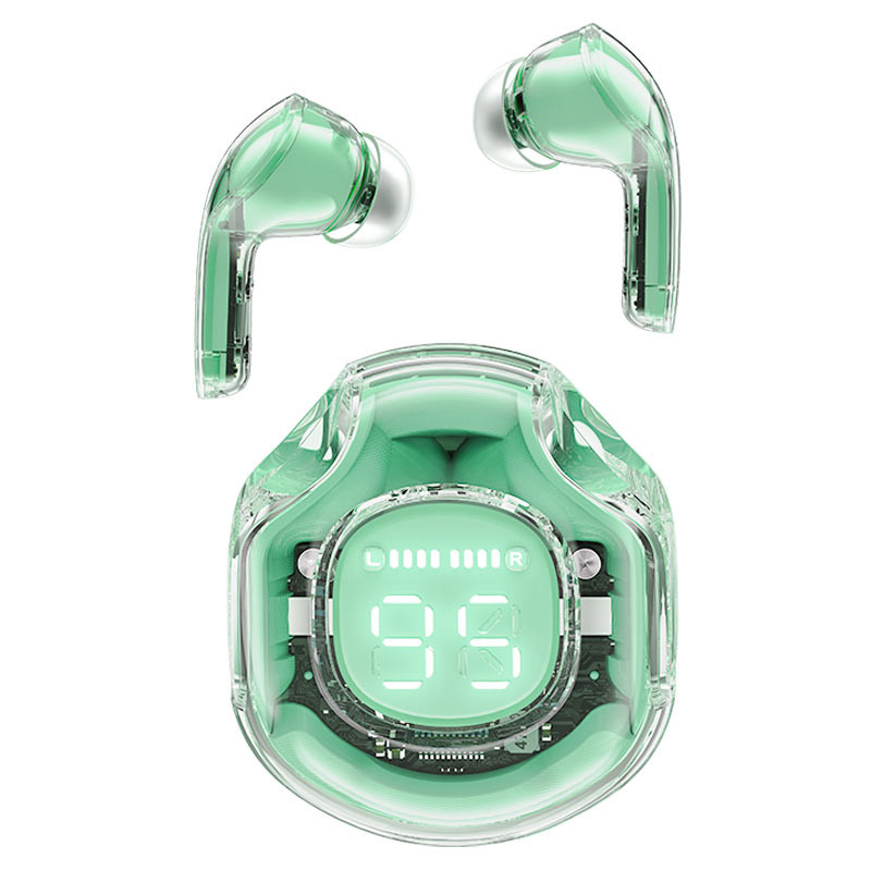 Acefast T8 belaidės Bluetooth TWS ausinės, mėtos