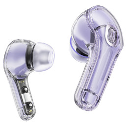 Acefast T8 TWS belaidės Bluetooth ausinės, violetinės spalvos