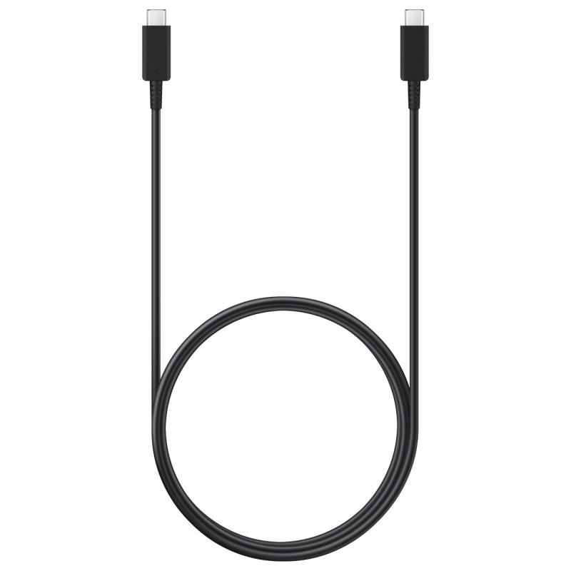 „Samsung“ laidas USB-C – USB-C 5A 480 Mb/ s, 1,8 m juodas (EP-DX510JBEGEU)