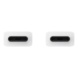 Samsung EP-DX510JWEGEU USB-C – USB-C 5A 480Mb/ s kabelis 1,8m – baltas