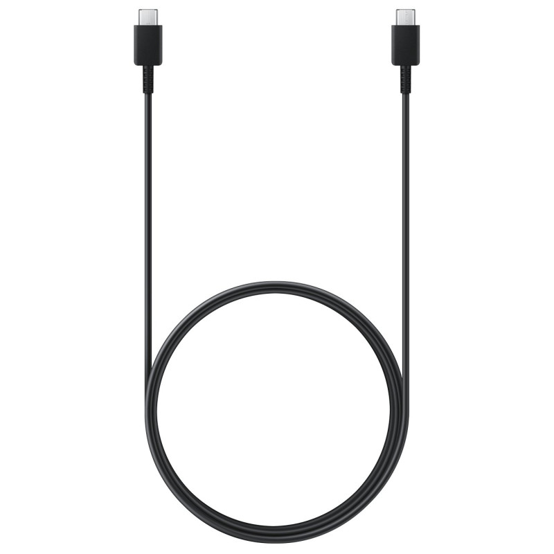 Samsung EP-DX310JBEGEU USB-C – USB-C 3A 480Mb/ s laidas 1,8m – juodas