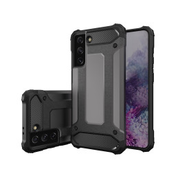 Hybrid Armor dėklas, skirtas Samsung Galaxy S23 šarvuotam hibridiniam dangteliui mėlynos spalvos