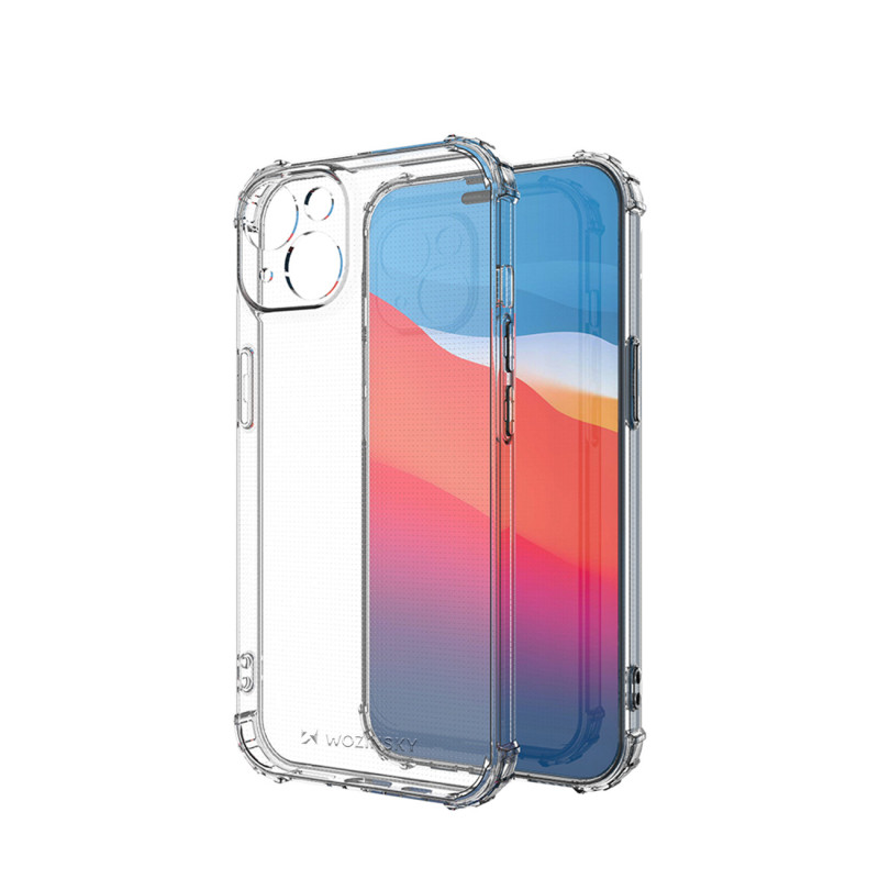 Wozinsky Anti Shock dėklas iPhone 14 Plus šarvuotas dangtelis skaidrus