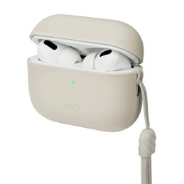 UNIQ Lino dėklas, skirtas AirPods Pro 2 - smėlio spalvos