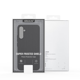 Nillkin Super Frosted Shield kietas dėklas, skirtas Samsung Galaxy A34 5G – juodas