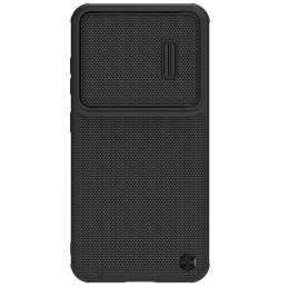 Nillkin Textured S Case Samsung Galaxy S23+ šarvuotas dangtelis su juodu fotoaparato dangteliu