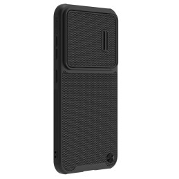 Nillkin Textured S Case Samsung Galaxy S23+ šarvuotas dangtelis su juodu fotoaparato dangteliu
