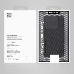 Nillkin CamShield Case Armored Dėklas, skirtas Samsung Galaxy A34 5G – juodas