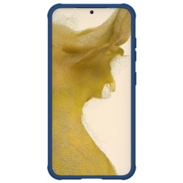 Nillkin CamShield Pro dėklas, skirtas Samsung Galaxy S23+, dangtelis su fotoaparato dangteliu, mėlynas