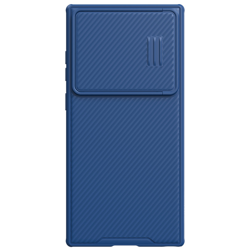 Nillkin CamShield S dėklas Samsung Galaxy S23 Ultra Armored Cover Camera Protector Blue
