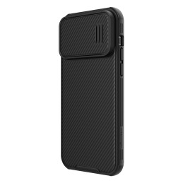 Nillkin CamShield S Case iPhone 14 Pro Max Šarvuotos dangtelio kameros apsauga, juoda