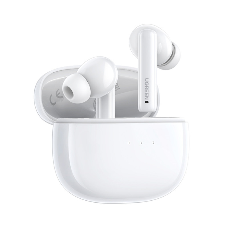 Belaidės Bluetooth 5.2 TWS ANC ausinės Ugreen HiTune T3 Active WS106 - balta