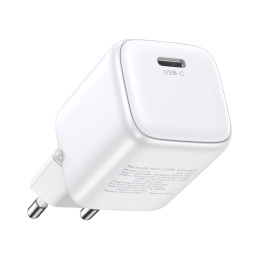 GaN USB C 30W PD Ugreen Nexode Mini greitas įkroviklis - baltas