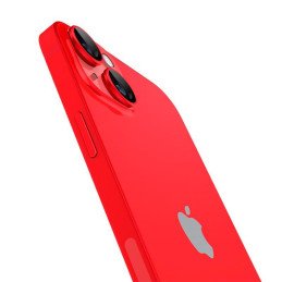 Spigen Glas.tR EZ Fit Optik Camera Protector iPhone 14 / 14 Plus - Raudona 2 vnt.