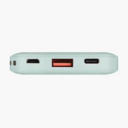 Powerbank Uniq Fuele mini 8000mAh USB-C 18W PD - žalia