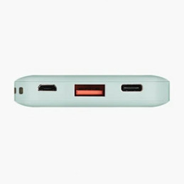 Powerbank Uniq Fuele mini 8000mAh USB-C 18W PD - žalia