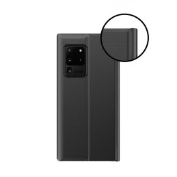 Naujas Sleep Case dangtelis su atvartu ir stovo funkcija, skirta Samsung Galaxy A02s EU pink