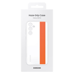 Samsung Haze Grip dėklas, skirtas Samsung Galaxy A54 5G dangtelis baltas (EF-XA546CWEGWW)