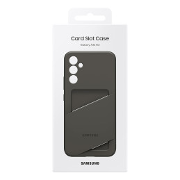 Samsung Card Slot Cover dėklas, skirtas Samsung Galaxy A34 5G kortelių piniginės dangtelis juodas (EF-OA346TBEGWW)