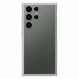 Samsung Frame Cover dėklas, skirtas Samsung Galaxy S23 Ultra dėklui su keičiamomis nugarėlėmis baltas (EF-MS918CWEGWW)