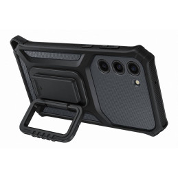 „Samsung Rugged Gadget Case“, skirtas „Samsung Galaxy S23+“, šarvuotas dangtelio žiedo laikiklio stovas, pilkas (EF-RS91...