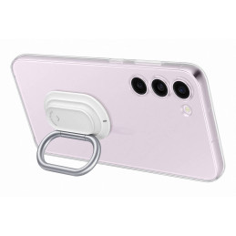 „Samsung Clear Gadget Case“ dėklas, skirtas „Samsung Galaxy S23+“ dangtelio žiedo laikiklio stovui, skaidrus (EF-XS916CT...