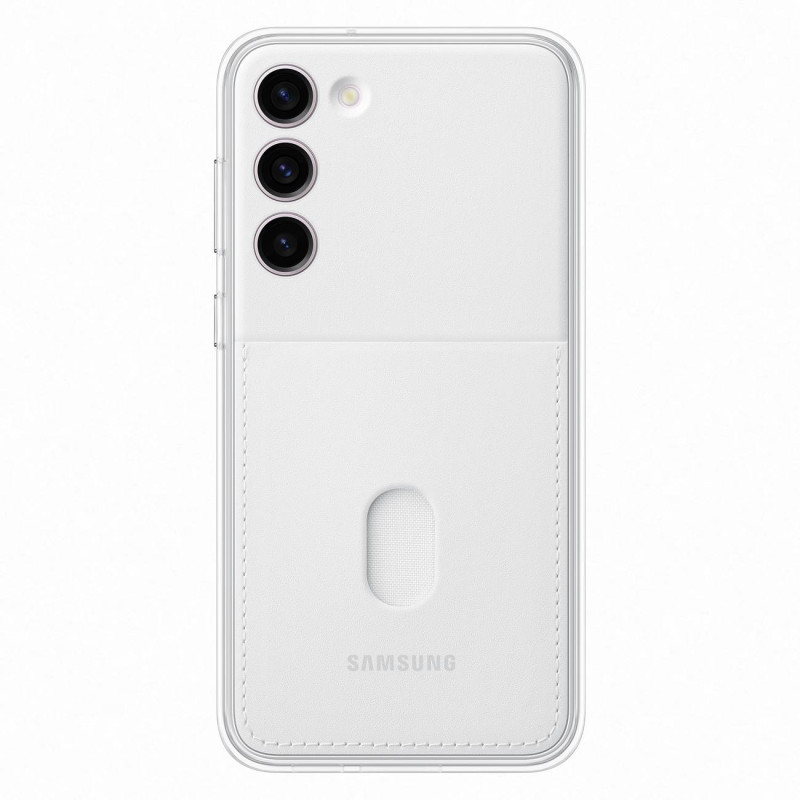 Samsung Frame Cover dėklas, skirtas Samsung Galaxy S23+ dėklui su keičiamomis nugarėlėmis baltas (EF-MS916CWEGWW)
