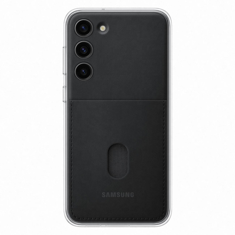 Samsung Frame Cover dėklas, skirtas Samsung Galaxy S23+ dėklui su keičiamomis nugarėlėmis juodos spalvos (EF-MS916CBEGWW...