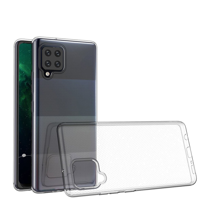 Ultra Clear Gel Case Cover 0,5mm Samsung Galaxy A12 / Galaxy M12 Skaidrus