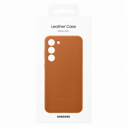 Samsung odinis dėklas, skirtas Samsung Galaxy S23+ dėklui, pagamintas iš natūralios kupranugario odos (EF-VS916LAEGWW)