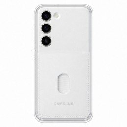 Samsung Frame Cover dėklas, skirtas Samsung Galaxy S23 dėklui su keičiamomis nugarėlėmis baltas (EF-MS911CWEGWW)