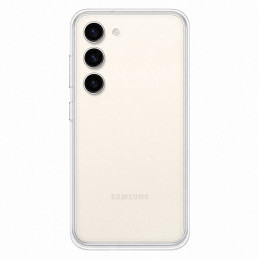 Samsung Frame Cover dėklas, skirtas Samsung Galaxy S23 dėklui su keičiamomis nugarėlėmis baltas (EF-MS911CWEGWW)