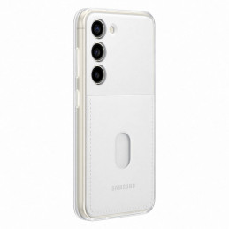 Samsung Frame Cover dėklas, skirtas Samsung Galaxy S23 dėklui su keičiamomis nugarėlėmis baltas (EF-MS911CWEGWW)