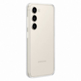 Samsung Frame Cover dėklas, skirtas Samsung Galaxy S23 dėklui su keičiamomis nugarėlėmis baltas (EF-MS911CWEGWW)