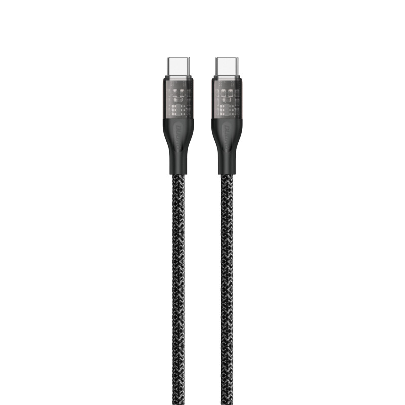 Dudao L22C USB-C - USB-C laidas 120W 1m - pilkas