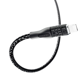 Greito įkrovimo laidas 30W 1m USB-C - Lightning Dudao L22 - pilkas