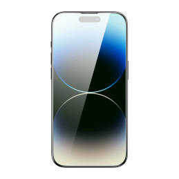 Baseus viso ekrano grūdintas stiklas, skirtas iPhone 14 Pro Max su Anti Blue Light filtru ir 0,3 mm garsiakalbio dangtel...