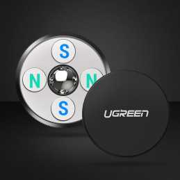 Ugreen LP117 60316 magnetinis automobilinio telefono laikiklis prietaisų skydelyje - juodas