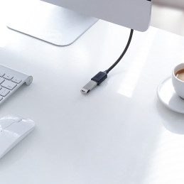Ugreen ilgintuvas USB (vyriškas) - USB (moteris) 2.0 480Mb/ s 3m juodas (US103)