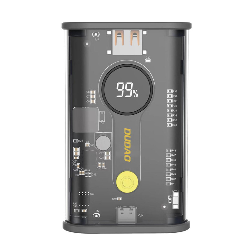 Dudao maitinimo blokas 20000mAh 1xUSB-A / 1xUSB-C 22,5W PD juodas (K16Pro)