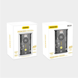 Dudao maitinimo blokas 20000mAh 1xUSB-A / 1xUSB-C 22,5W PD juodas (K16Pro)