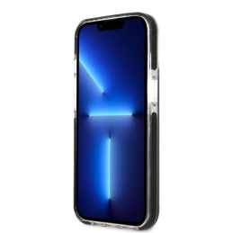 Karl Lagerfeld Choupette Head dėklas iPhone 13 - juodas