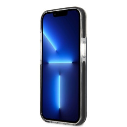 Karl Lagerfeld Choupette Head dėklas iPhone 13 Pro Max - juodas