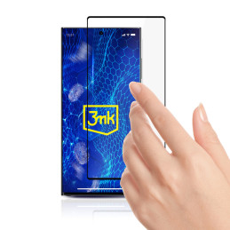 9H 3mk HardGlass Max Lite™ stiklas, skirtas Samsung Galaxy S23 Ultra
