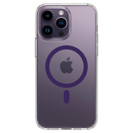 Spigen Ultra Hybrid Mag dėklas su MagSafe, skirtas iPhone 14 Pro Max - violetinė