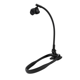 Baseus ComfortJoy serijos universalus kaklo laikiklis, telefono stovas juodas (LUGB000001)