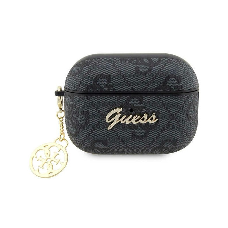 Guess 4G Charm Collection dėklas, skirtas AirPods Pro 2 – juodas