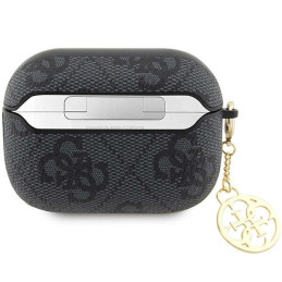 Guess 4G Charm Collection dėklas, skirtas AirPods Pro 2 – juodas