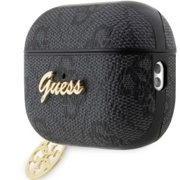 Guess 4G Charm Collection dėklas, skirtas AirPods Pro 2 – juodas