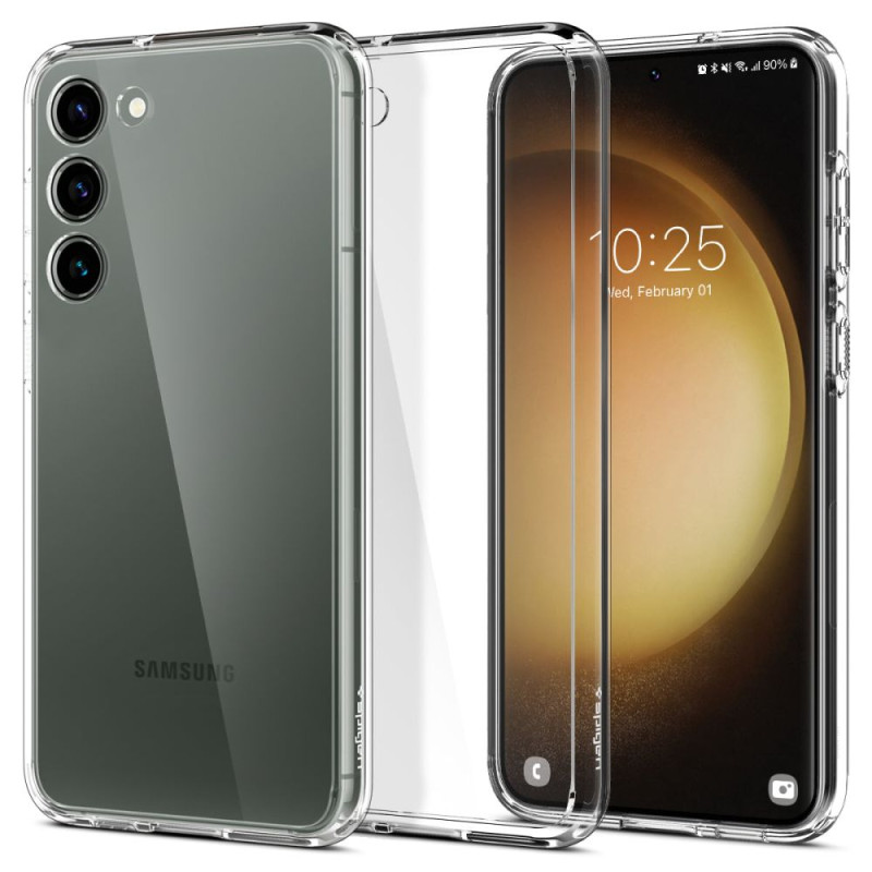 Spigen Ultra Hybrid dėklas Samsung Galaxy S23 - skaidrus